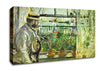 Morisot Paints Manet On The Isle Of Wight Canvas Wall Art