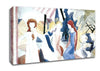August Macke Four Girls On Altane Canvas Wall Art