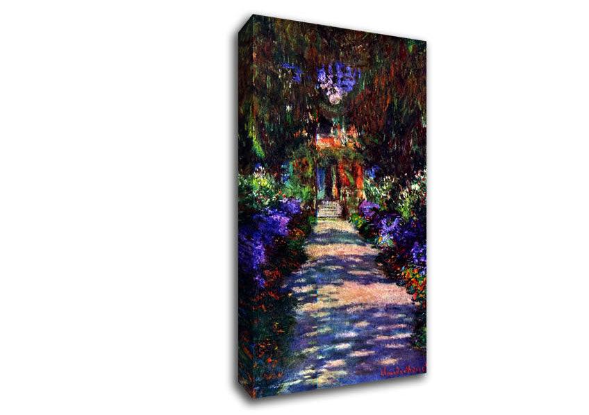 Monet Garden At Giverny 2 Canvas Wall Art