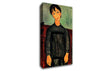 Modigliani Girl With A Black Robe Canvas Wall Art