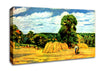 Pissarro Harvest Canvas Wall Art