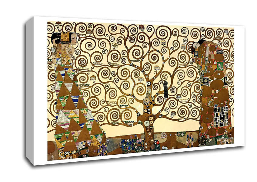 Klimt The Tree Of Life 1 Canvas Wall Art