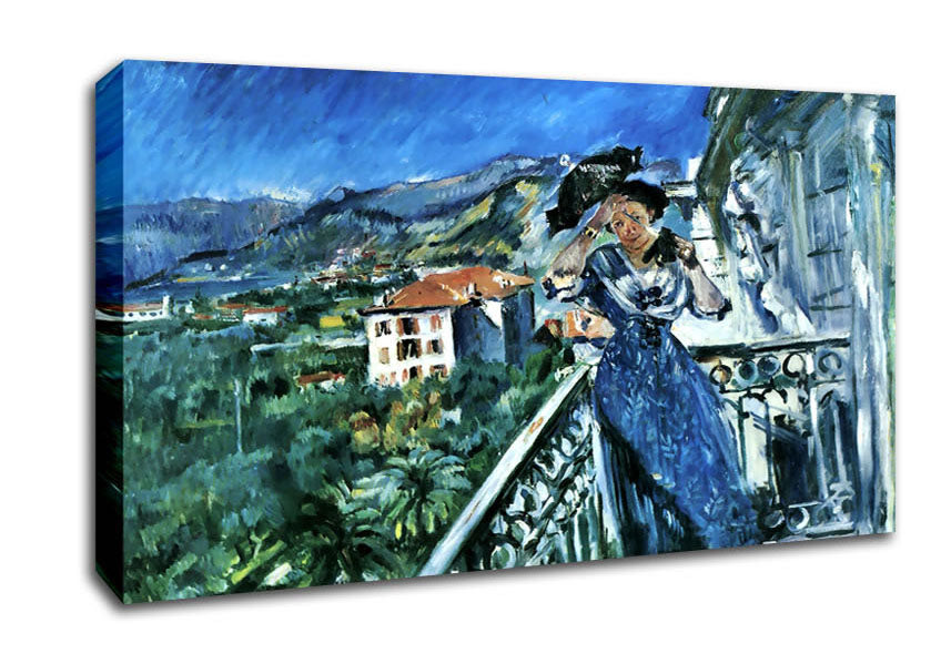 Lovis Corinth In Bordighera Canvas Wall Art