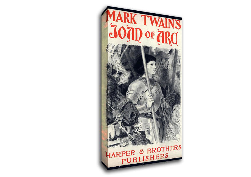 Joan Of Arc Canvas Wall Art