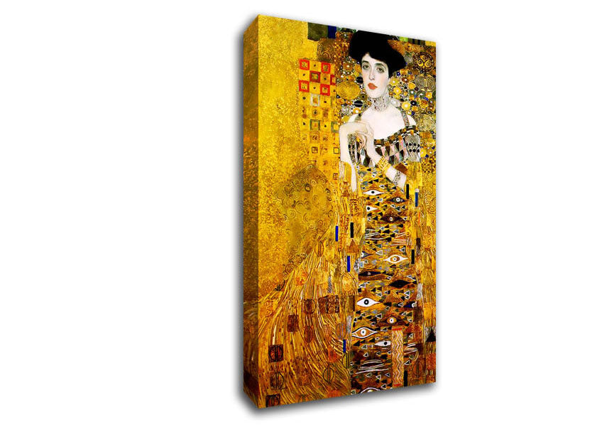 Klimt Adele Bloch-Bauer Canvas Wall Art