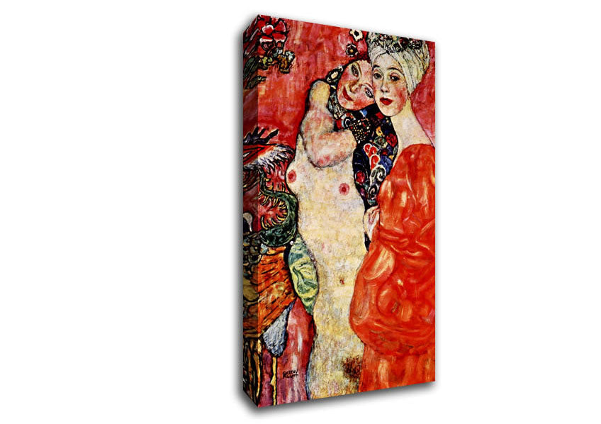 Klimt Girlfriends Canvas Wall Art