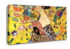 Klimt Lady With Fan Canvas Wall Art
