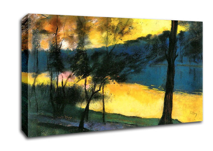 Lesser Ury Landscape Canvas Wall Art