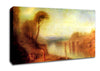 Joseph Mallord Turner Landscape With A Woman With A Tambourine Canvas Wall Art