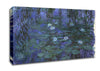 Monet Blue Water Lilies Canvas Wall Art