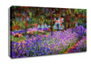 Monet Garden In Giverny Canvas Wall Art