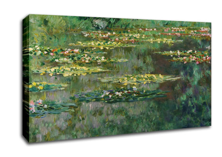 Monet Le Bassin Des Nympheas Canvas Wall Art