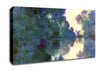 Monet Morning On The Seine At Giverny Canvas Wall Art