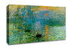 Monet Sunset Canvas Wall Art