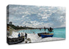 Monet The Beach At Sainte-Adresse Canvas Wall Art