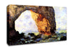 Monet The Cliff At Etretat Canvas Wall Art