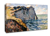 Monet The Cliff Of Aval At Etretat Canvas Wall Art