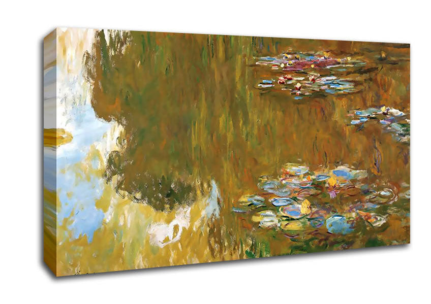 Monet The Water Lily Ponda Canvas Wall Art