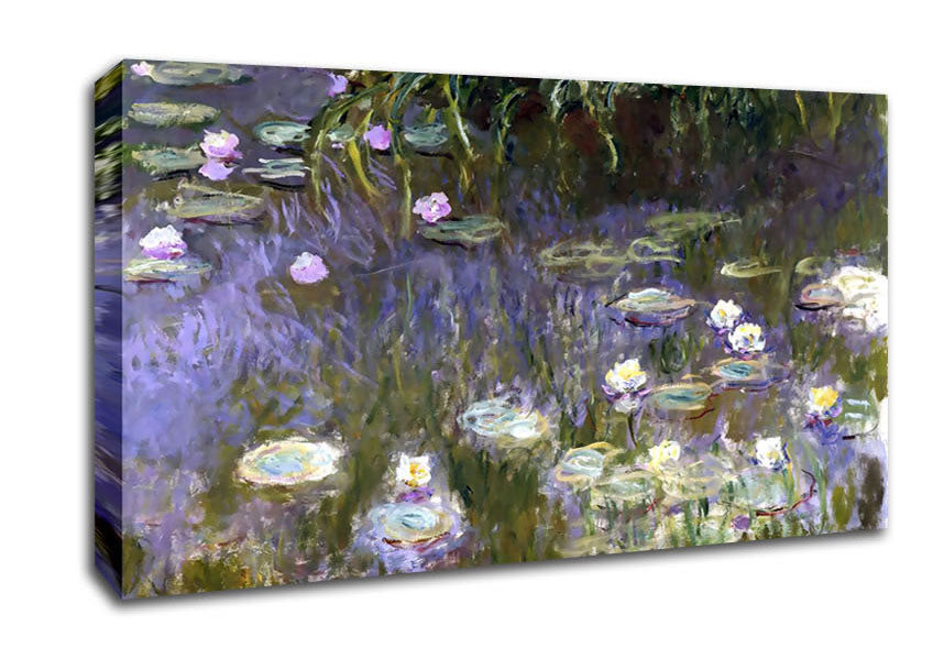 Monet Water Lilies Canvas Wall Art