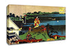 Hokusai Nakamaro Looking At The Moon Canvas Wall Art