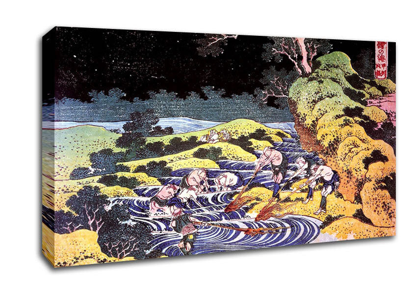Hokusai Ocean Landscape Canvas Wall Art