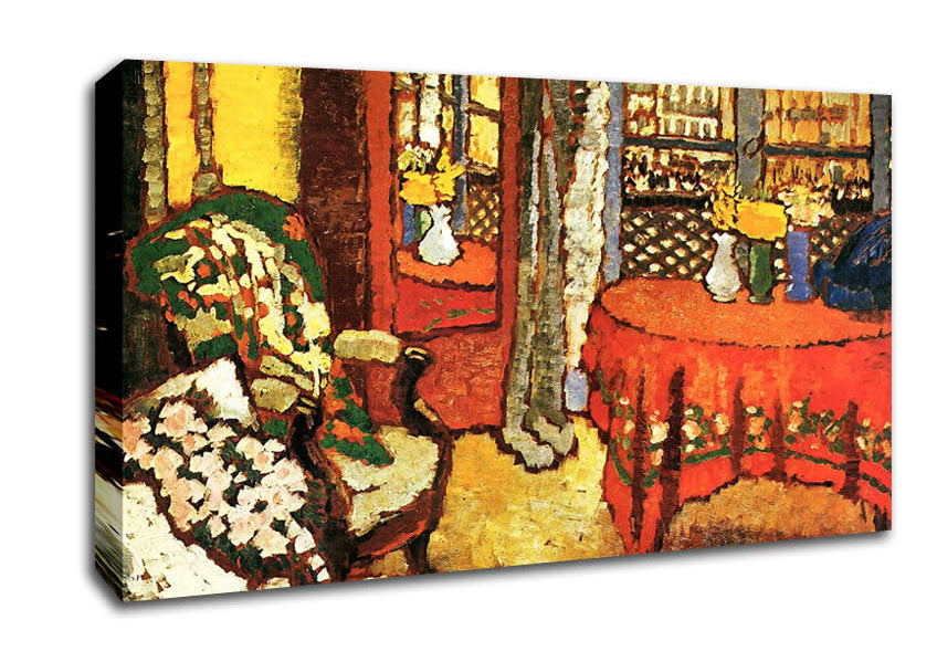 Joseph Rippl-Ronai Paris Interior Canvas Wall Art