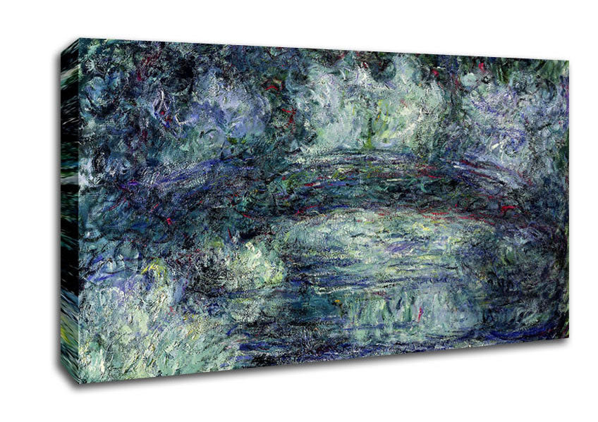Monet Pont Japonais Japanilainen Silta Canvas Wall Art