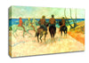 Gauguin Riding On The Beach 2 Canvas Wall Art