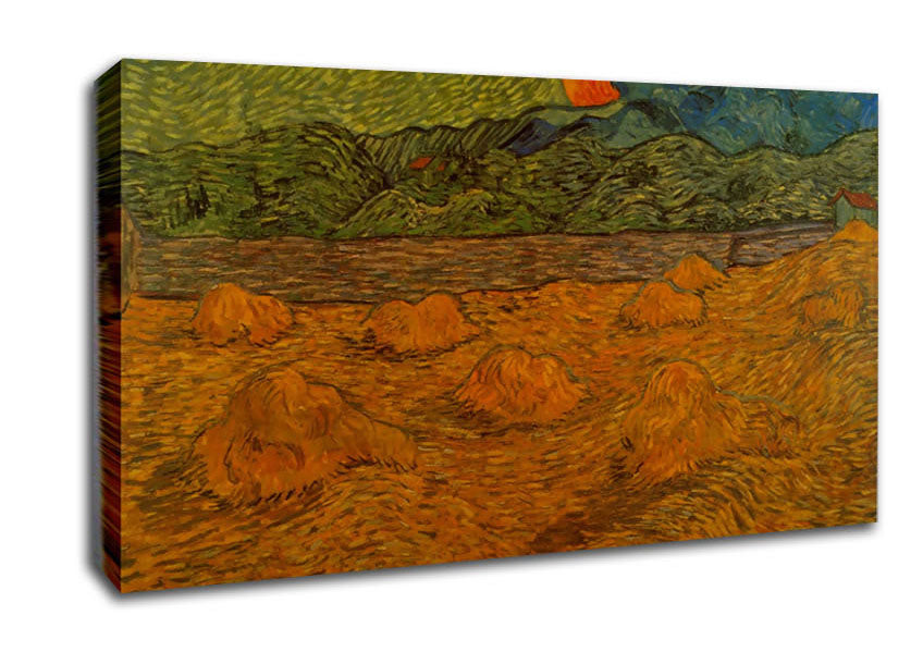 Monet Rising Moon Canvas Wall Art
