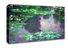 Monet Sea Roses Water Landscape Canvas Wall Art