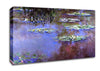 Monet Sea Roses Canvas Wall Art