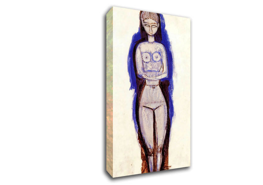 Modigliani Standing Nude Canvas Wall Art