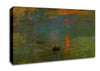 Monet Sunrise Canvas Wall Art