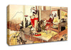 Hokusai The Studio Of Netsuke Canvas Wall Art