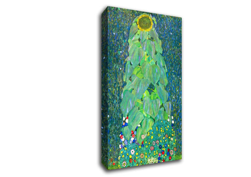 Klimt The Sunflower Canvas Wall Art