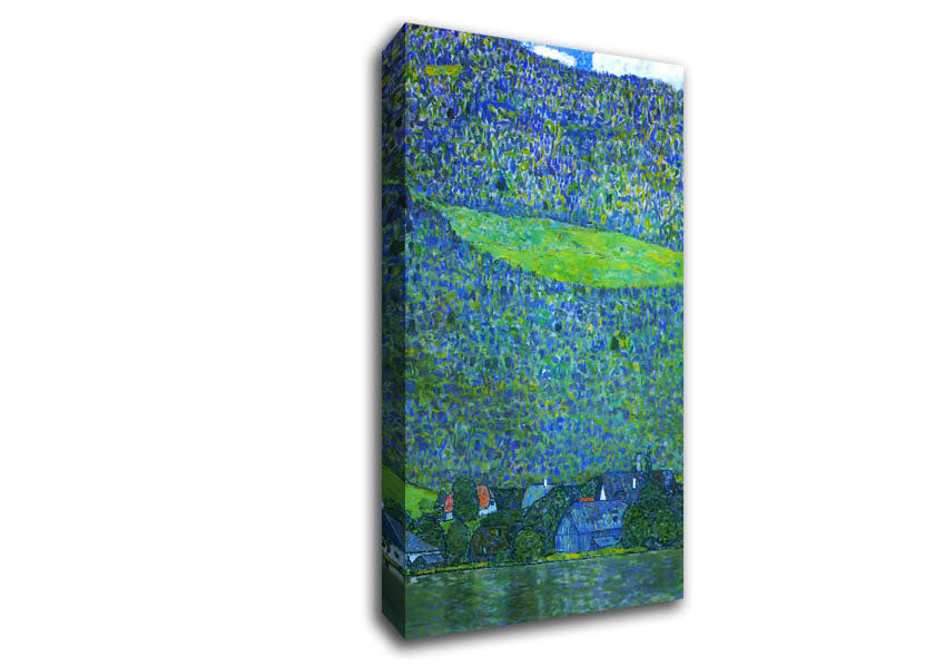 Klimt Unterach At The Attersee Canvas Wall Art