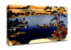 Hokusai View Of Lake Suwa Canvas Wall Art