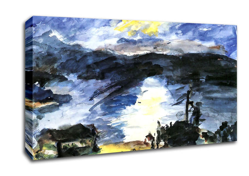 Lovis Corinth Walchensee 4 Canvas Wall Art
