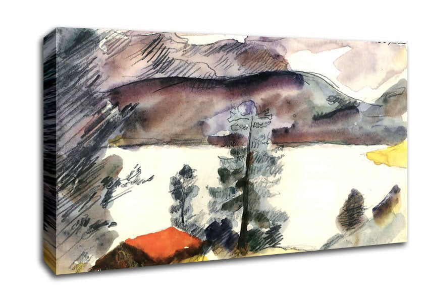 Lovis Corinth Walchensee 7 Canvas Wall Art