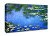 Monet Water Lilies In Monets Garden Canvas Wall Art