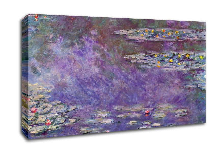 Monet Water Lily Pond 3 Canvas Wall Art