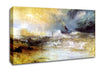 Joseph Mallord Turner Waves Breaking On A Lee Shore Canvas Wall Art