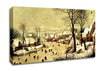 Pieter Bruegel Winter Landscape With Skaters Canvas Wall Art