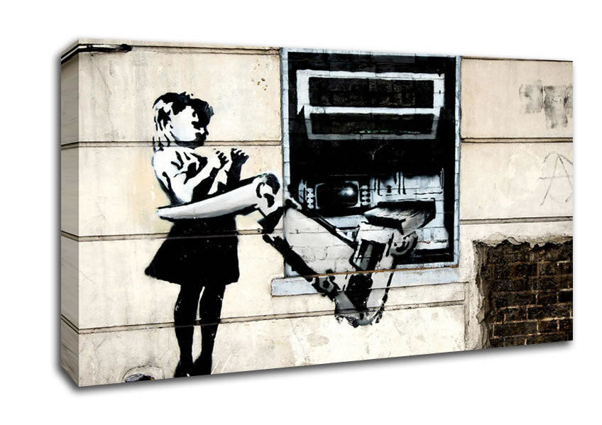 Bank Control Canvas Wall Art