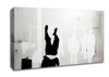 Bankers Head In The Sand Canvas Wall Art