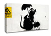 Electrical Rat Canvas Wall Art