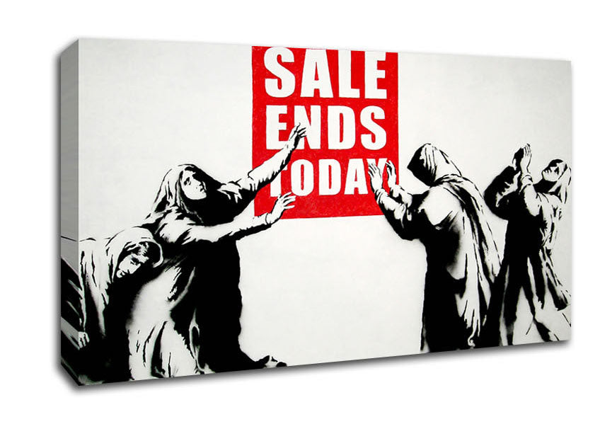 Homage To The Sales Canvas Wall Art