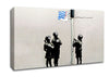 Homage To The Tesco Flag Landscape Canvas Wall Art