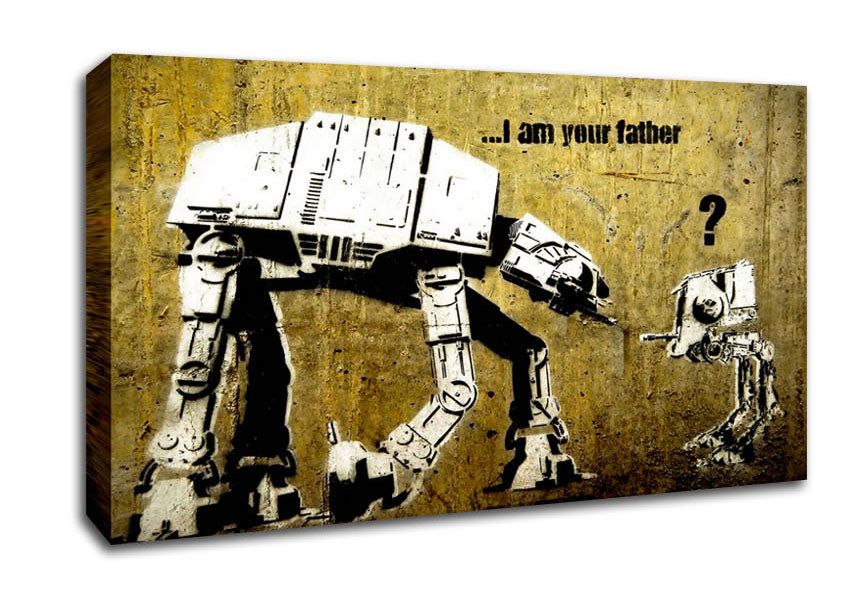 I Am Your Father Canvas Wall Art