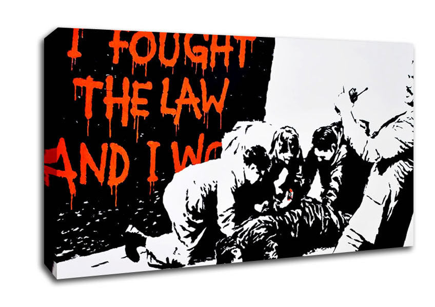 I Fought The War And I... Canvas Wall Art